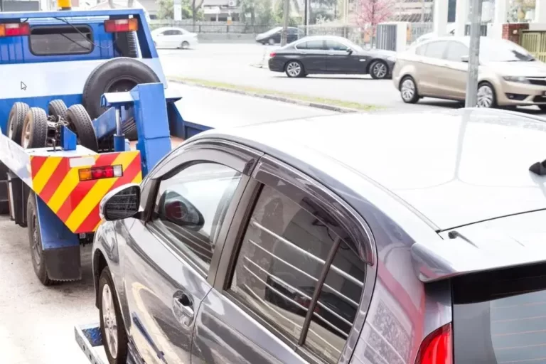 How To Tow A Car Without Wheels